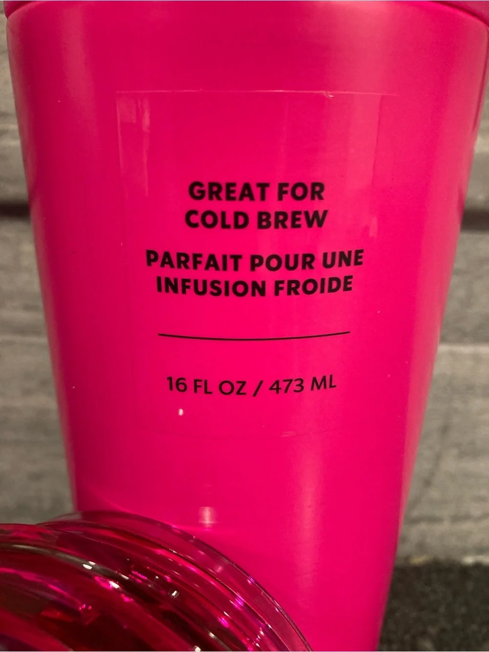 Starbucks 2020 Pink Cold Brew Tumnlers Ltd Edition 3ct